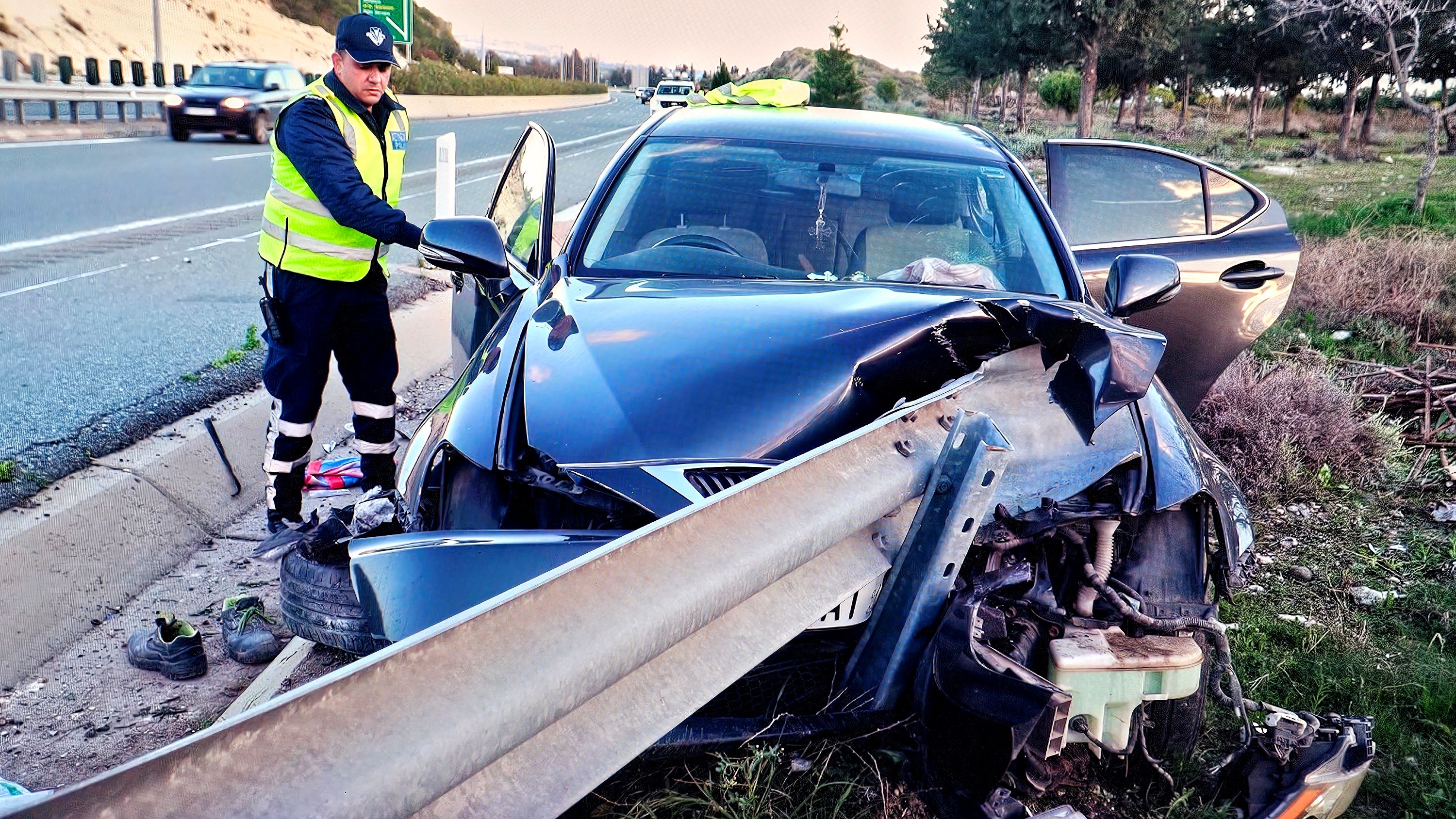 Man dead after motorway crash