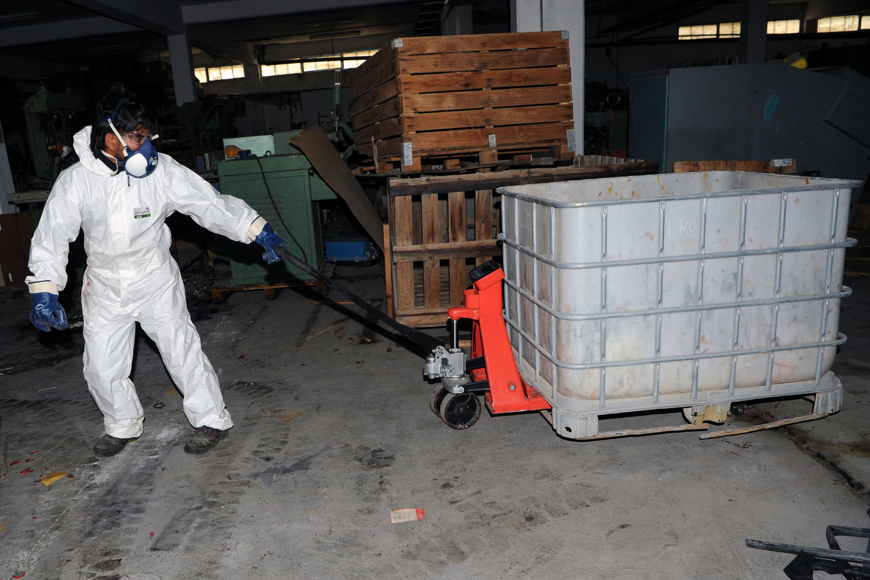 Hazardous waste finally removed from Astrasol factory