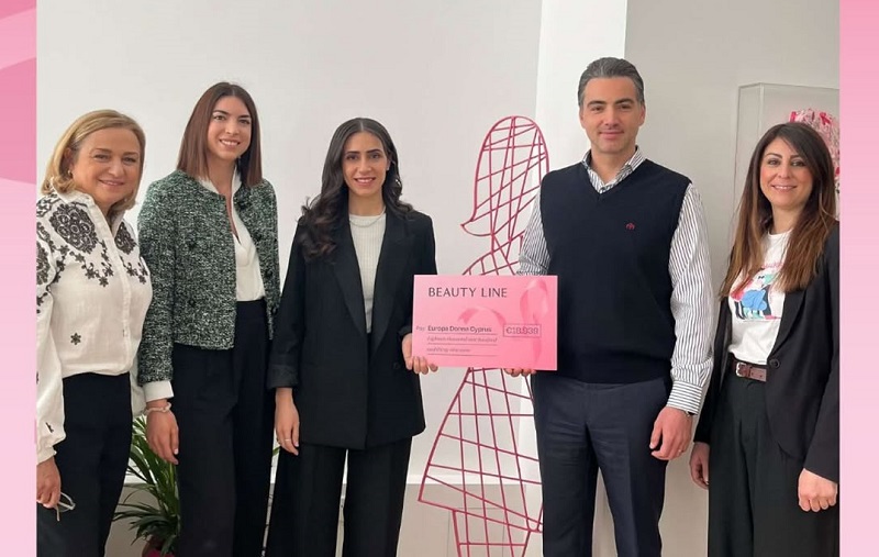 Beauty Line supports Europa Donna Cyprus mission in honour of women