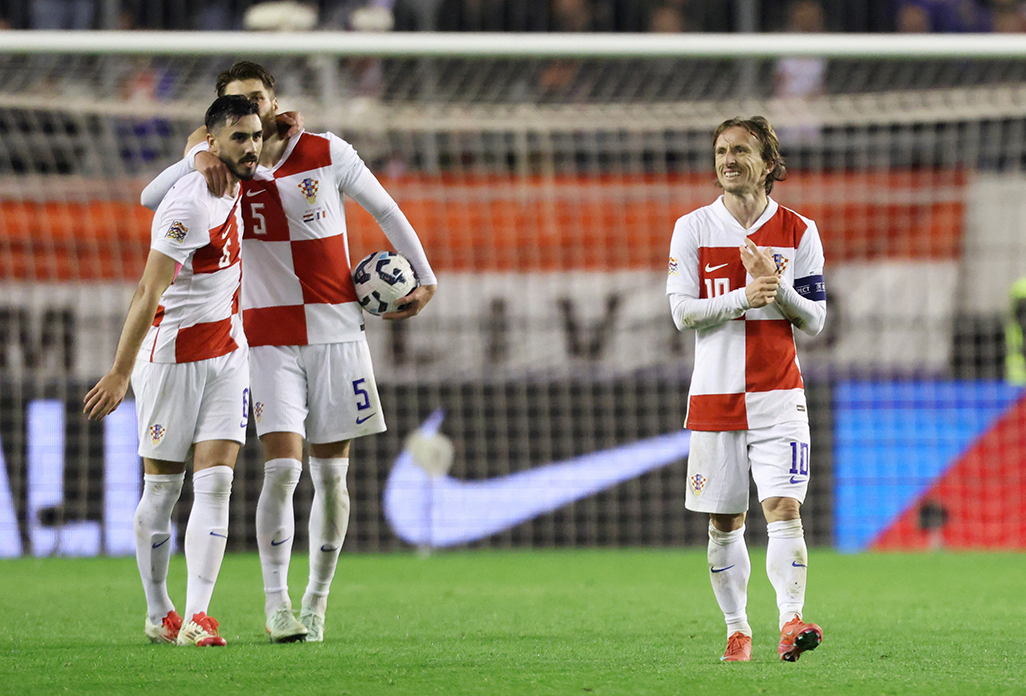 Croatia, Denmark take advantage in Nations League quarter-finals