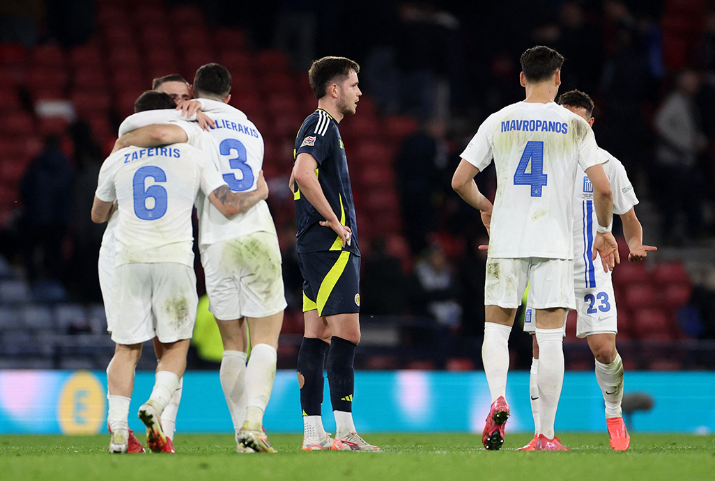image Greece stun Scotland for League A spot along with Turkey and Serbia