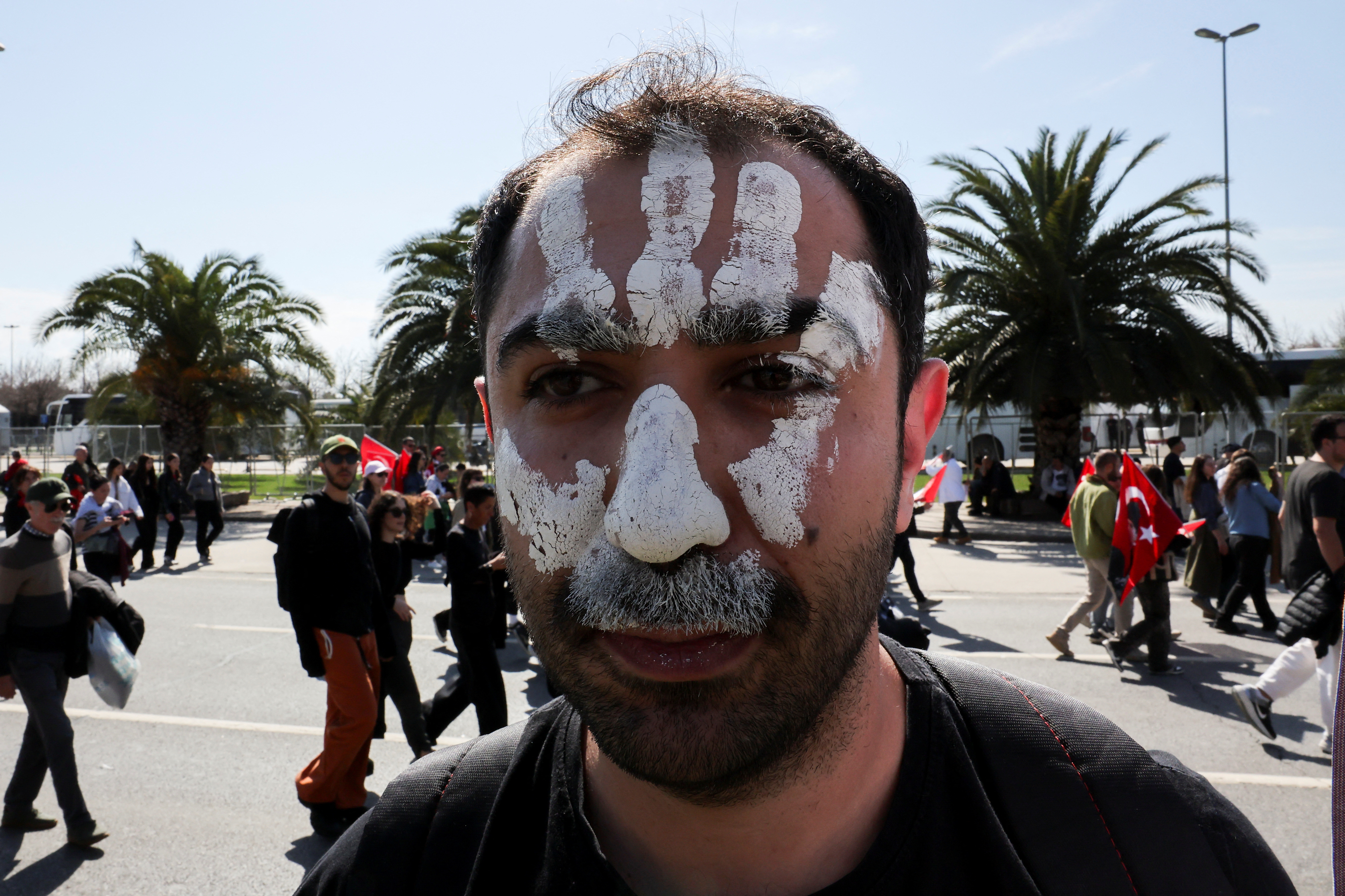 Large crowds rally in Istanbul over jailing of Erdogan’s main rival