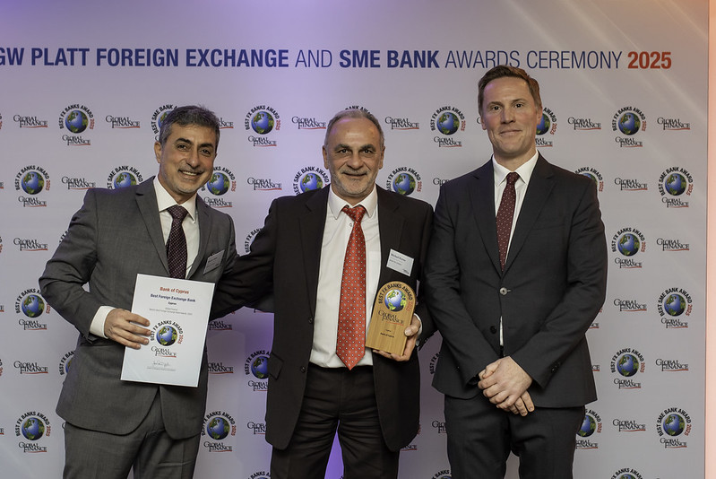 Bank of Cyprus named top foreign exchange bank