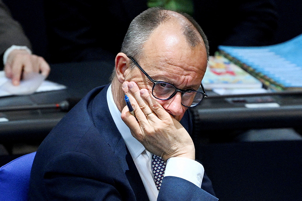 Battered by polls, tariffs and allies, Germany’s Merz seeks to regain agenda