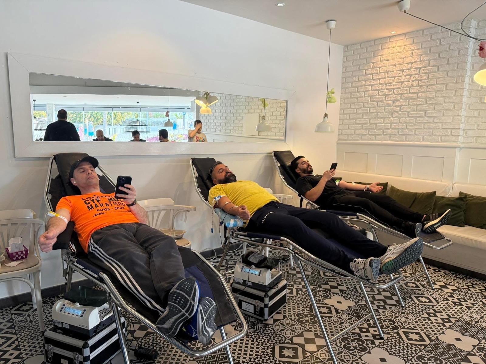 Blood donation event held in memory of Cypriot Tempi train crash victim