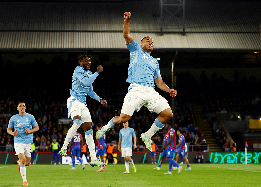 image Champions League chasing Forest held by Palace