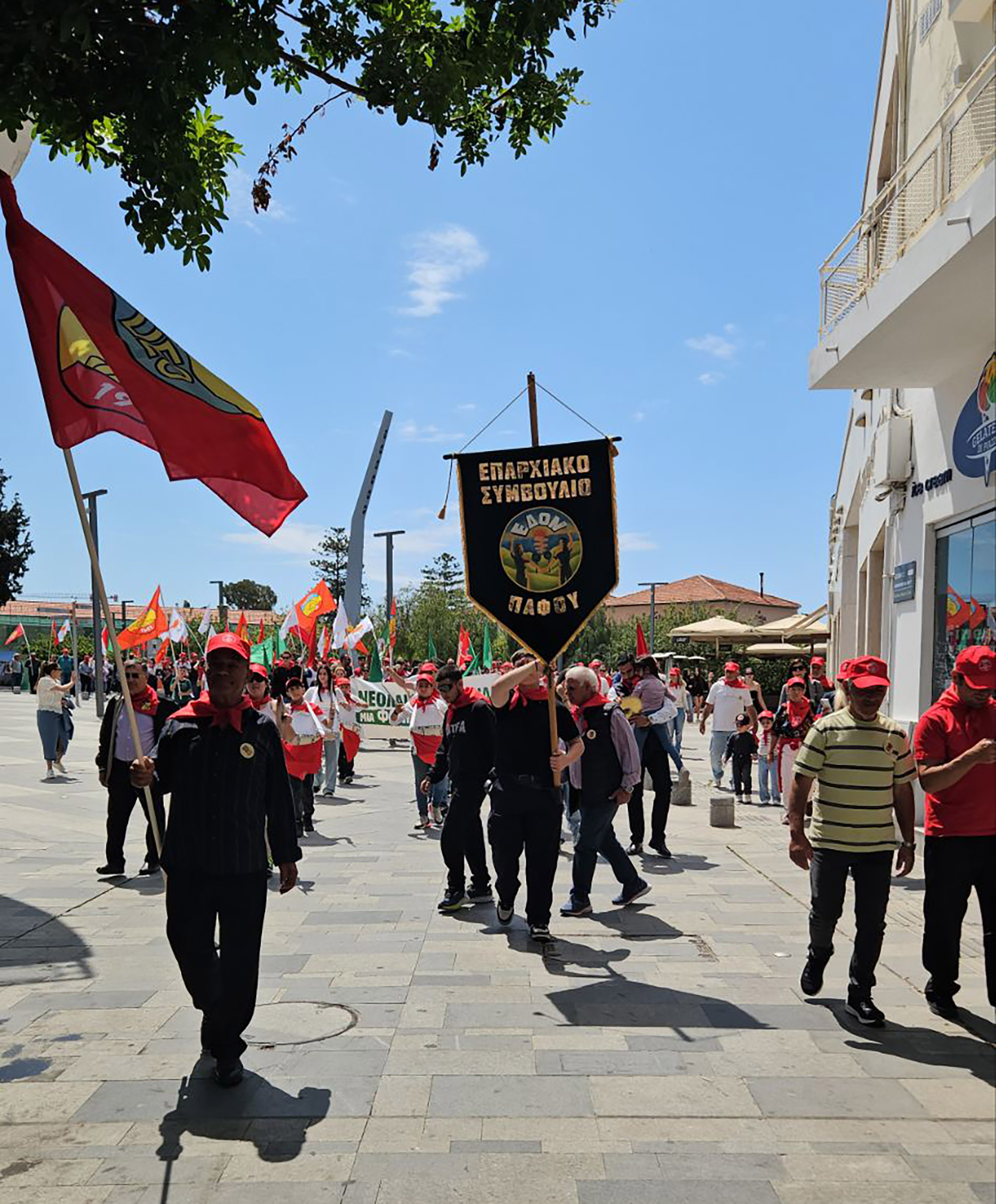 May Day, labourers, worker, workers, protest, SEK, PEO, union, unions