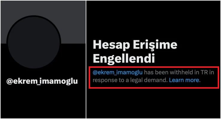 cover Jailed Istanbul Mayor Imamoglu&#8217;s X account blocked in Turkey