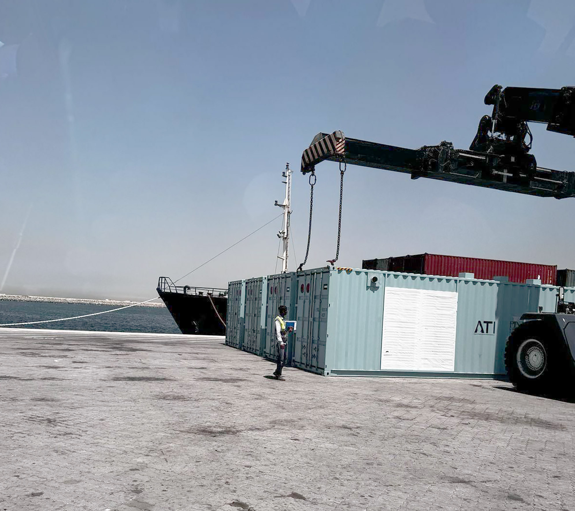 UAE, desalination, water, Cyprus, mobile deslination, water shortage