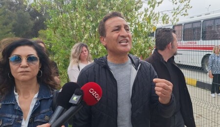 Ktoeos' Selma Eylem and Tahir Gokcebel [Kibris Postasi]