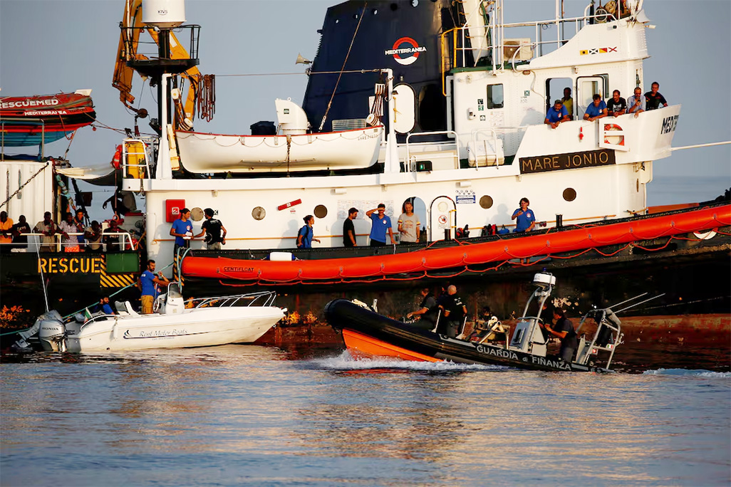 Italian activists face trial for migrant sea rescue in legal first
