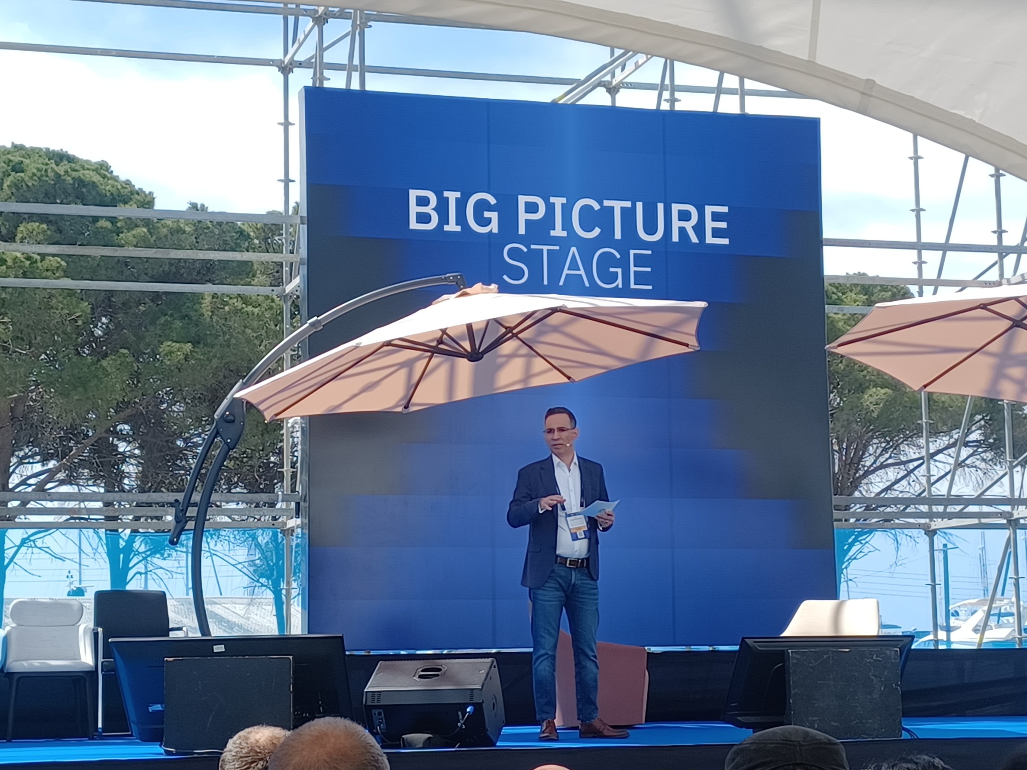 Deputy Minister of Research, Innovation and Digital Policy Nicodemos Damianou at Reflect Festival 2025 on Thursday