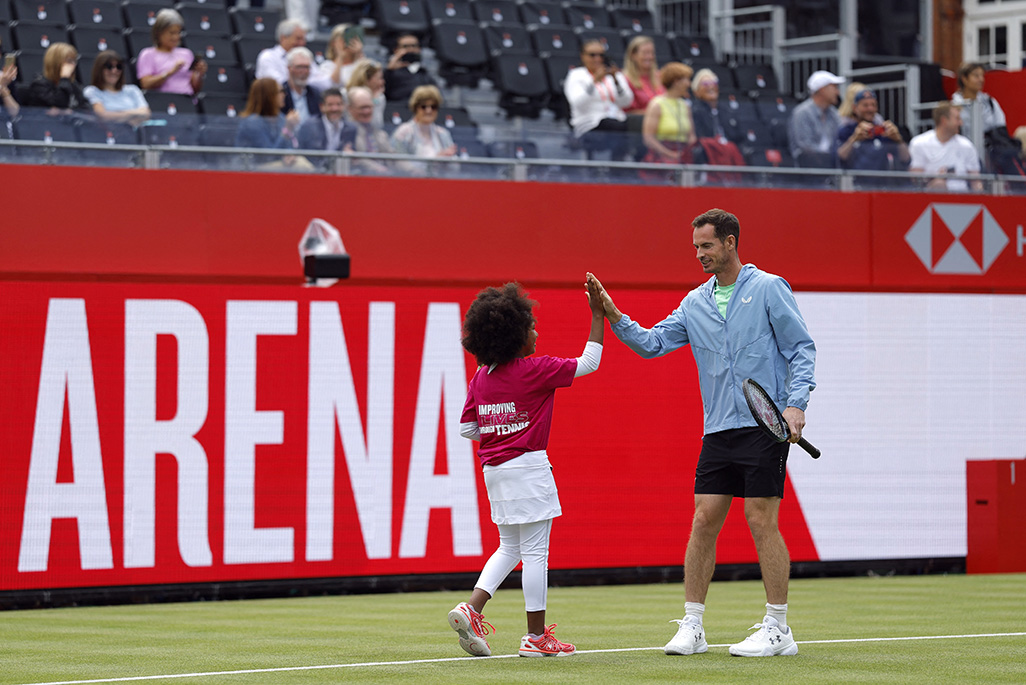 image Only a British finalist, or his children, will bring Murray to Wimbledon this year