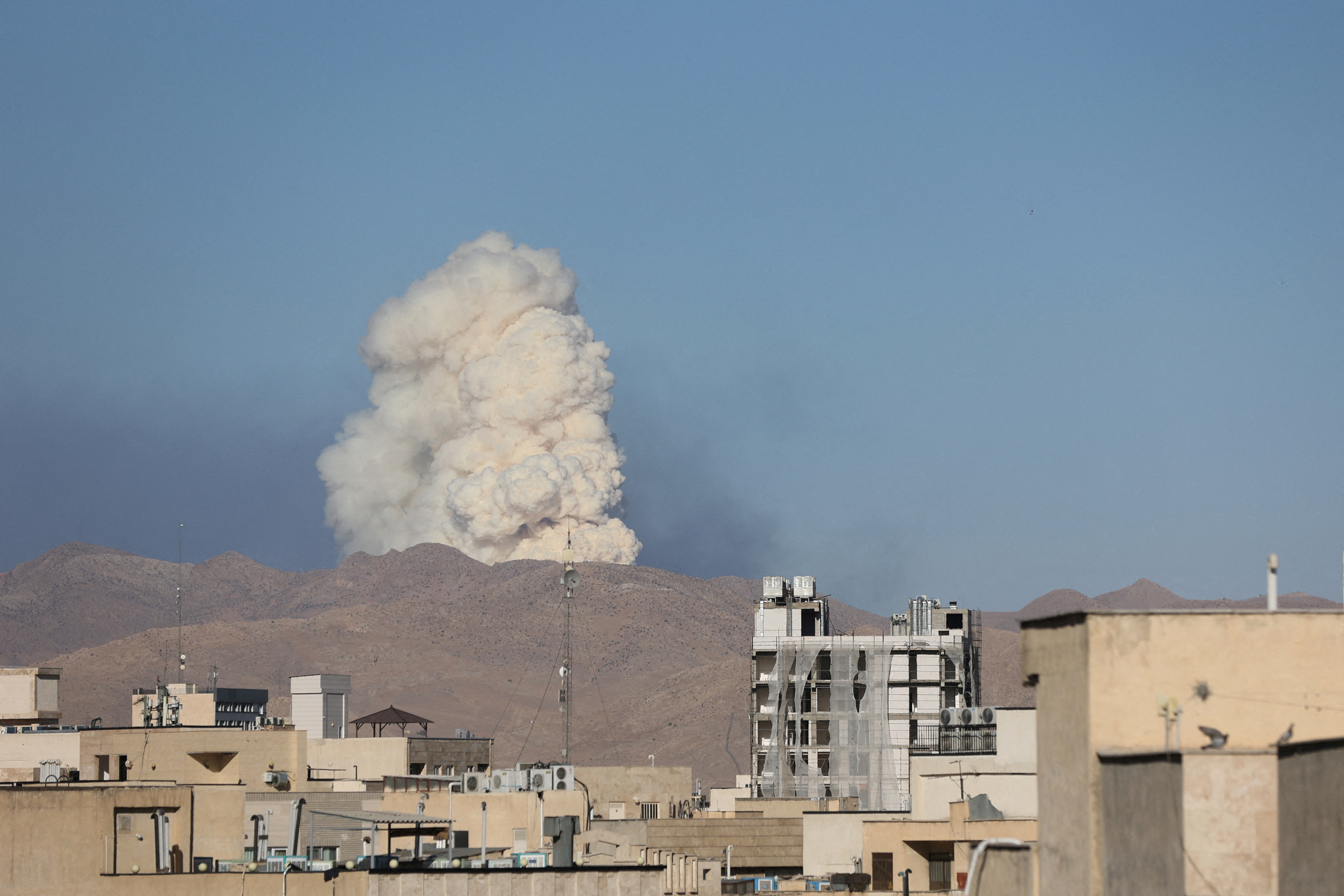 image Israeli strikes hit Iranian reactor being built, nearby plant, IAEA says