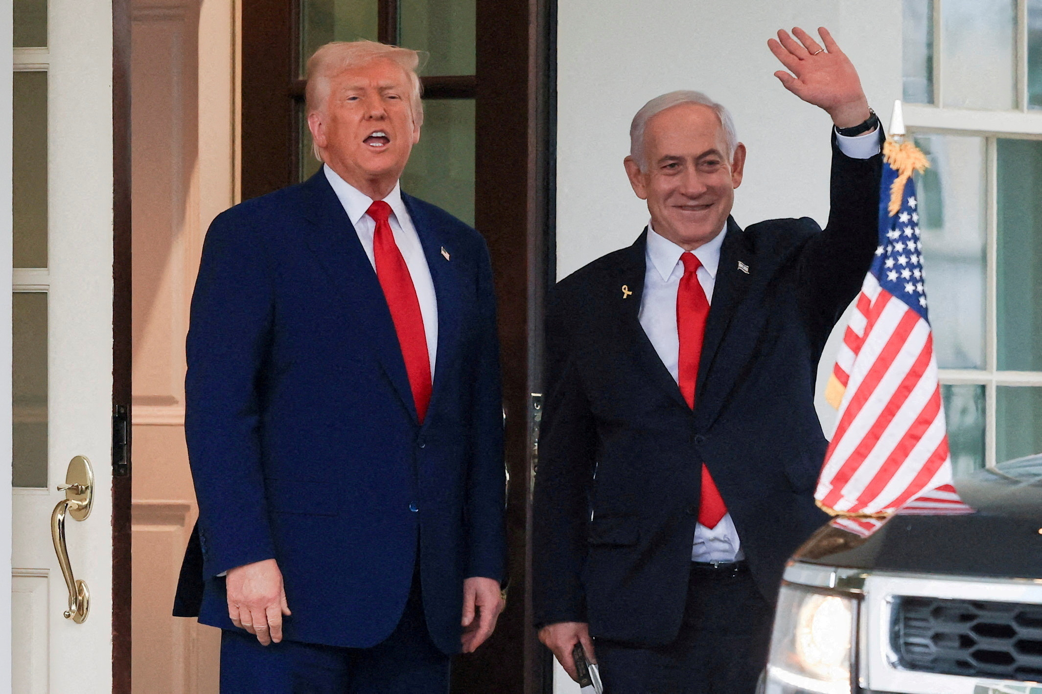 image President Trump: US saved Israel, will now save ‘warrior’ Netanyahu, cancel his trial