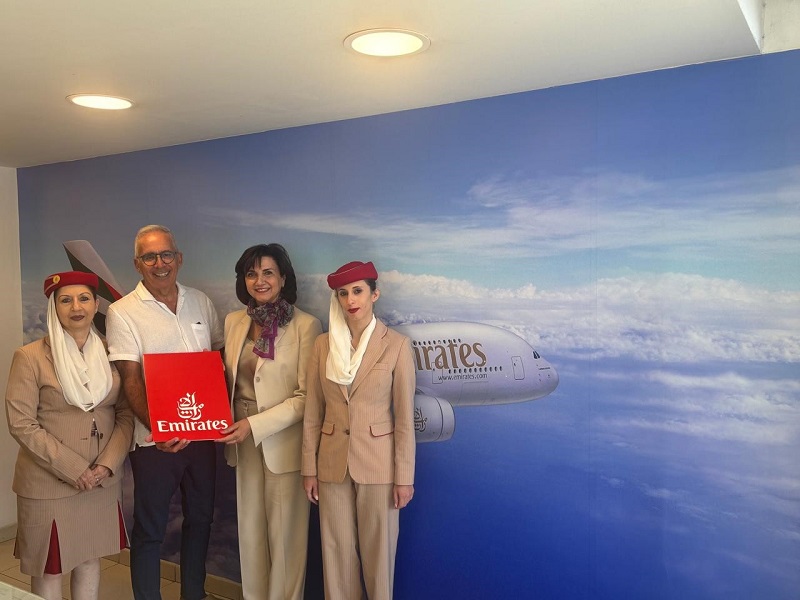 cover Emirates reveals &#8216;Scan &amp; Win&#8217; contest grand winner at 2025 Cyprus Travel Expo