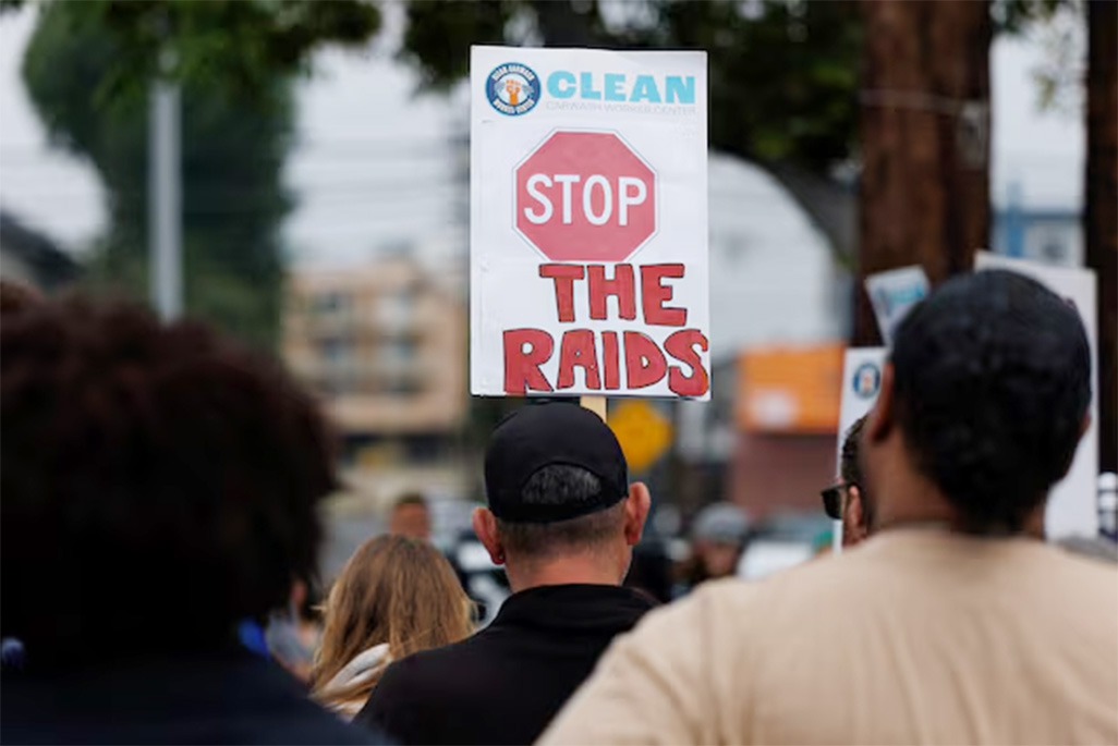 image Immigration raids in Los Angeles hit small business owners: &#8216;It&#8217;s worse than Covid&#8217;
