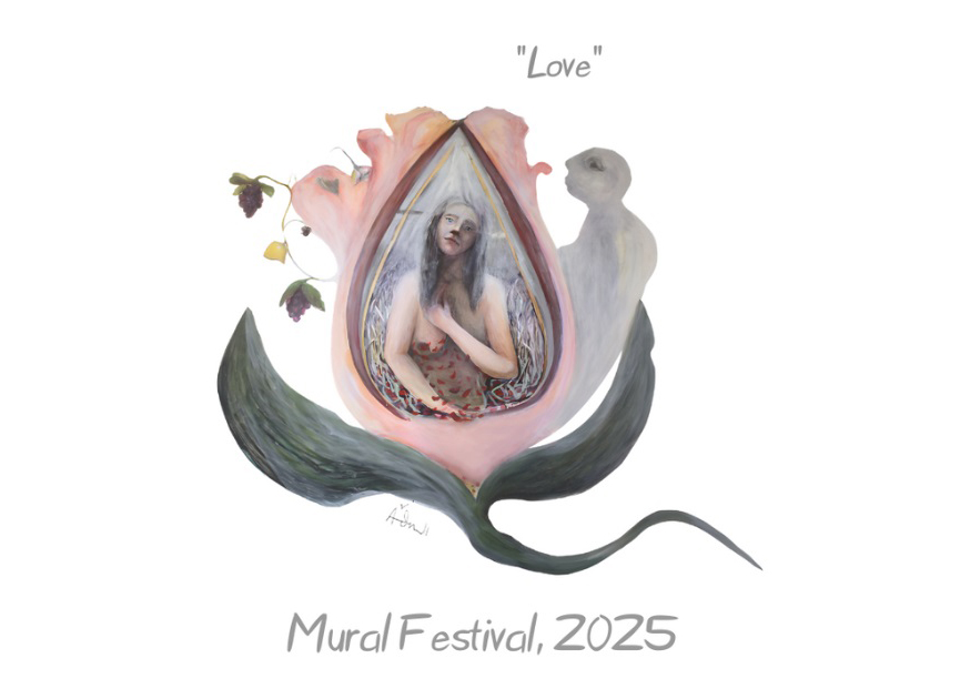Travelling mural festival takes over a rural village