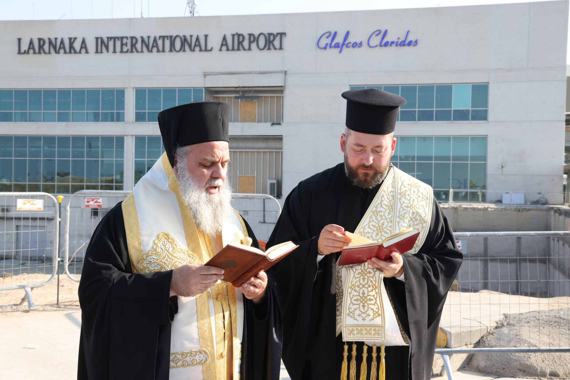 Christodoulides, airport, foundation stone, tourism, tourists