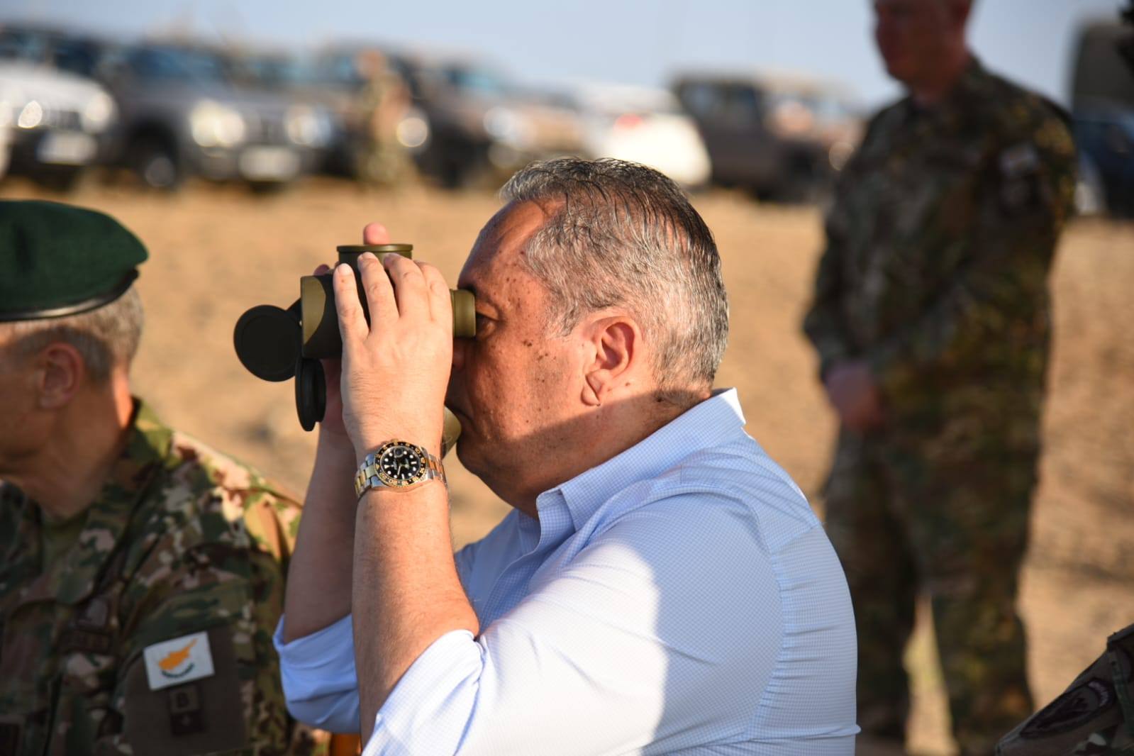 cover Defence minister condemns illegal acts in Varosha