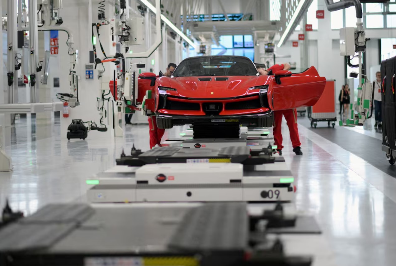 Ferrari to delay second electric model to 2028 due to weak demand