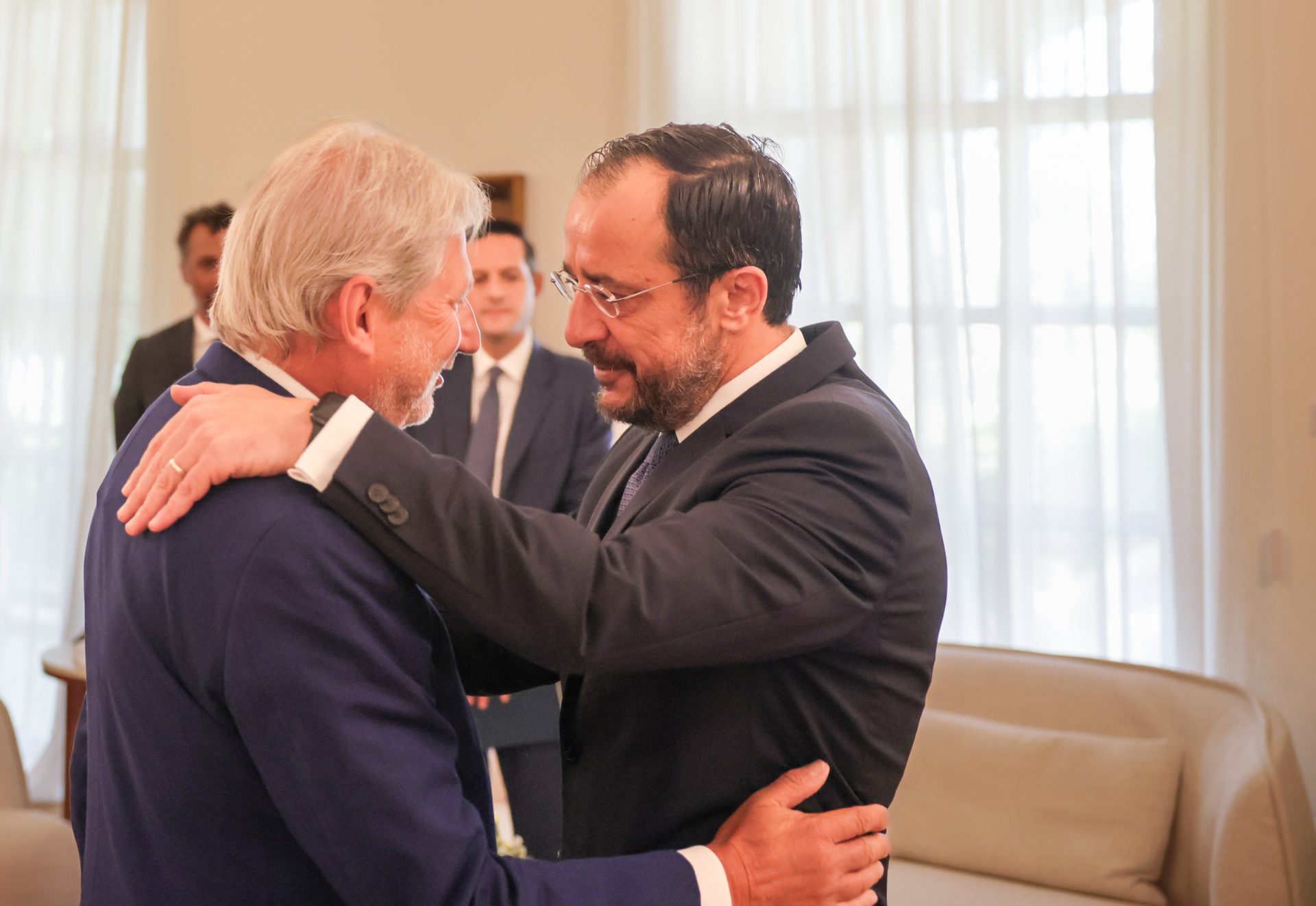 Christodoulides: we count on the EU’s support to resume Cyprus problem negotiations