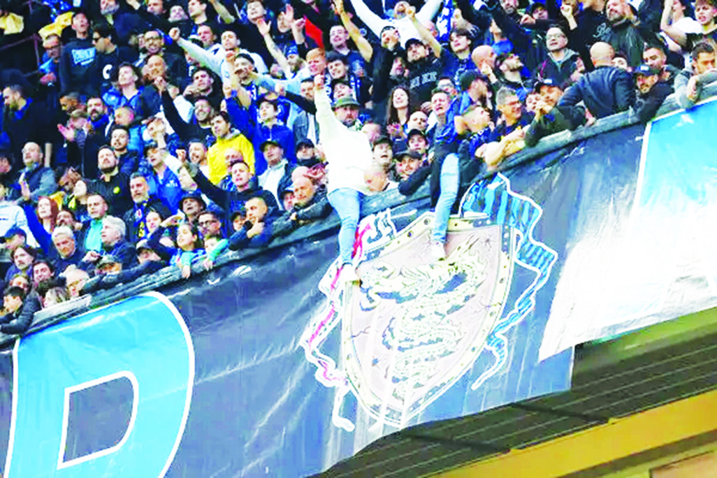 Italian judge jails Milan, Inter ultras in case linked to mafia infiltration