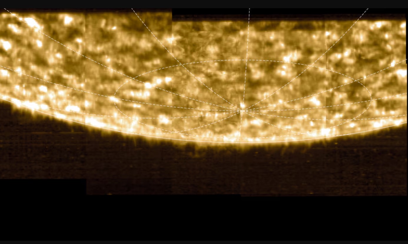 image Solar Orbiter spacecraft obtains first images of the sun&#8217;s poles