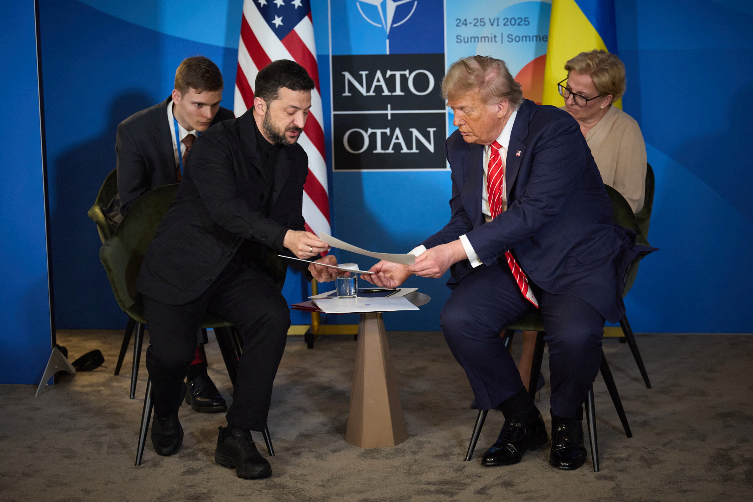 cover Trump, Zelenskiy discuss weapons and escalating Russian strikes