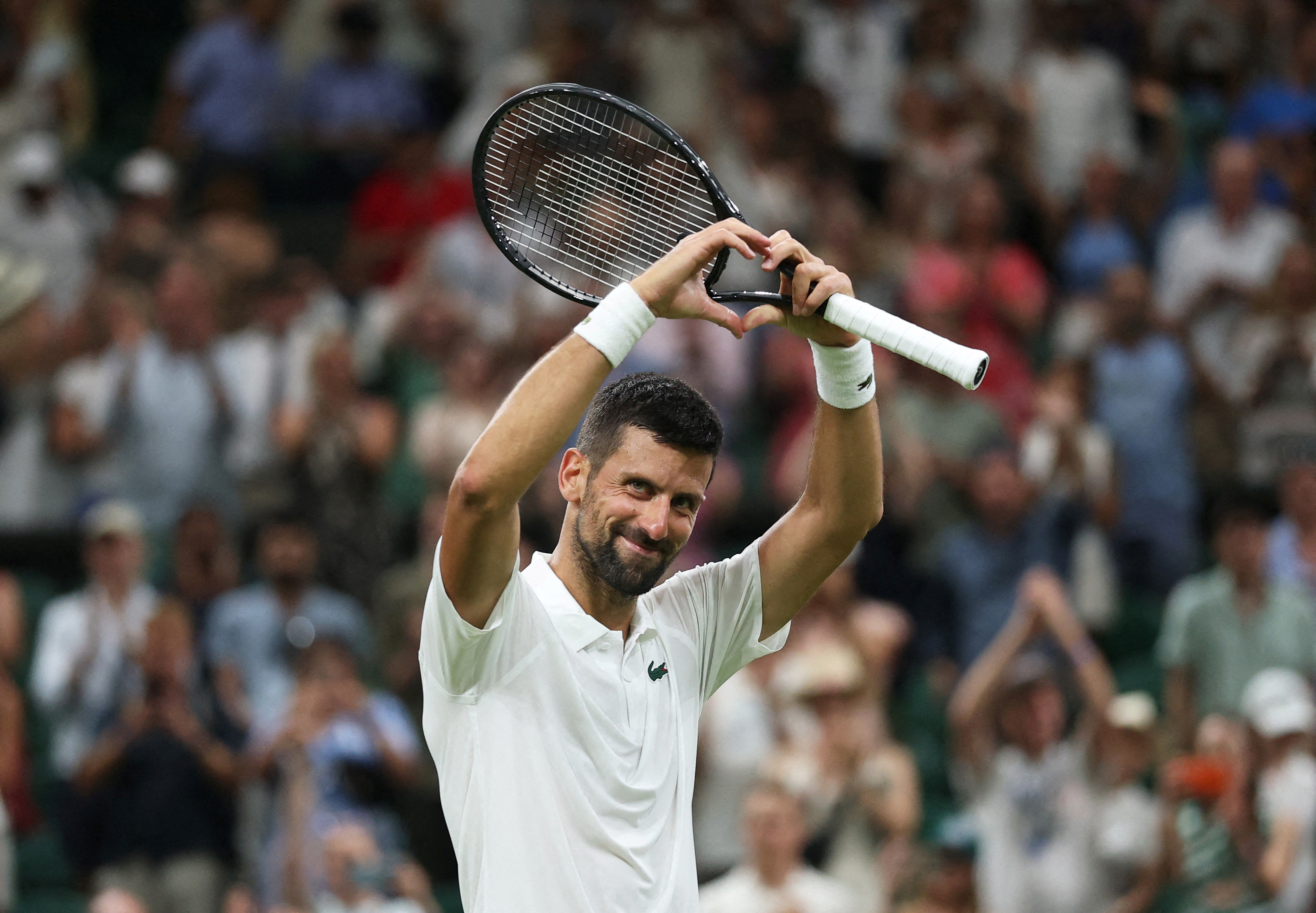 image Djokovic faces Evans test at Wimbledon