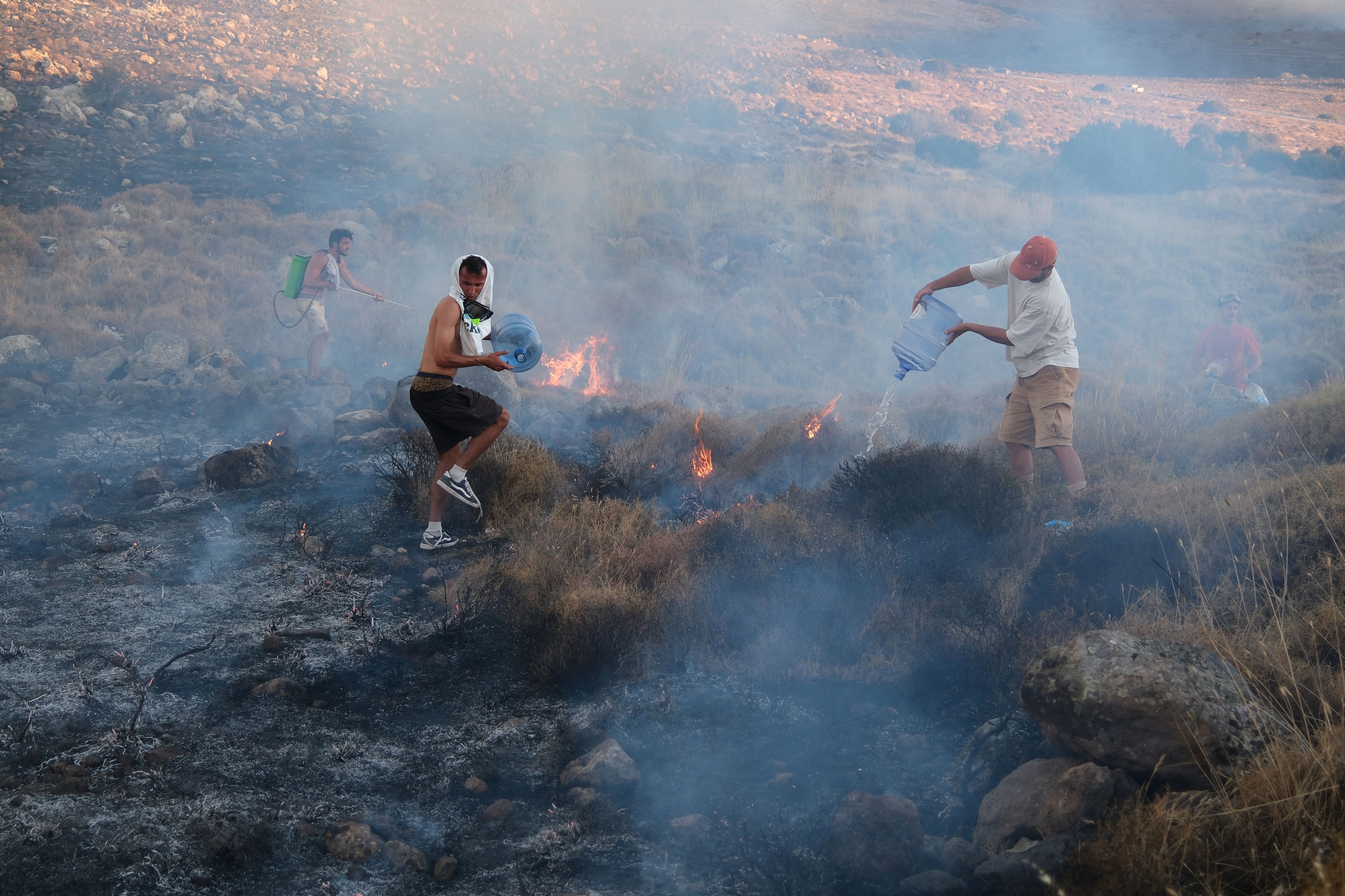 cover Turkey arrests ten suspects after wildfires, interior minister says