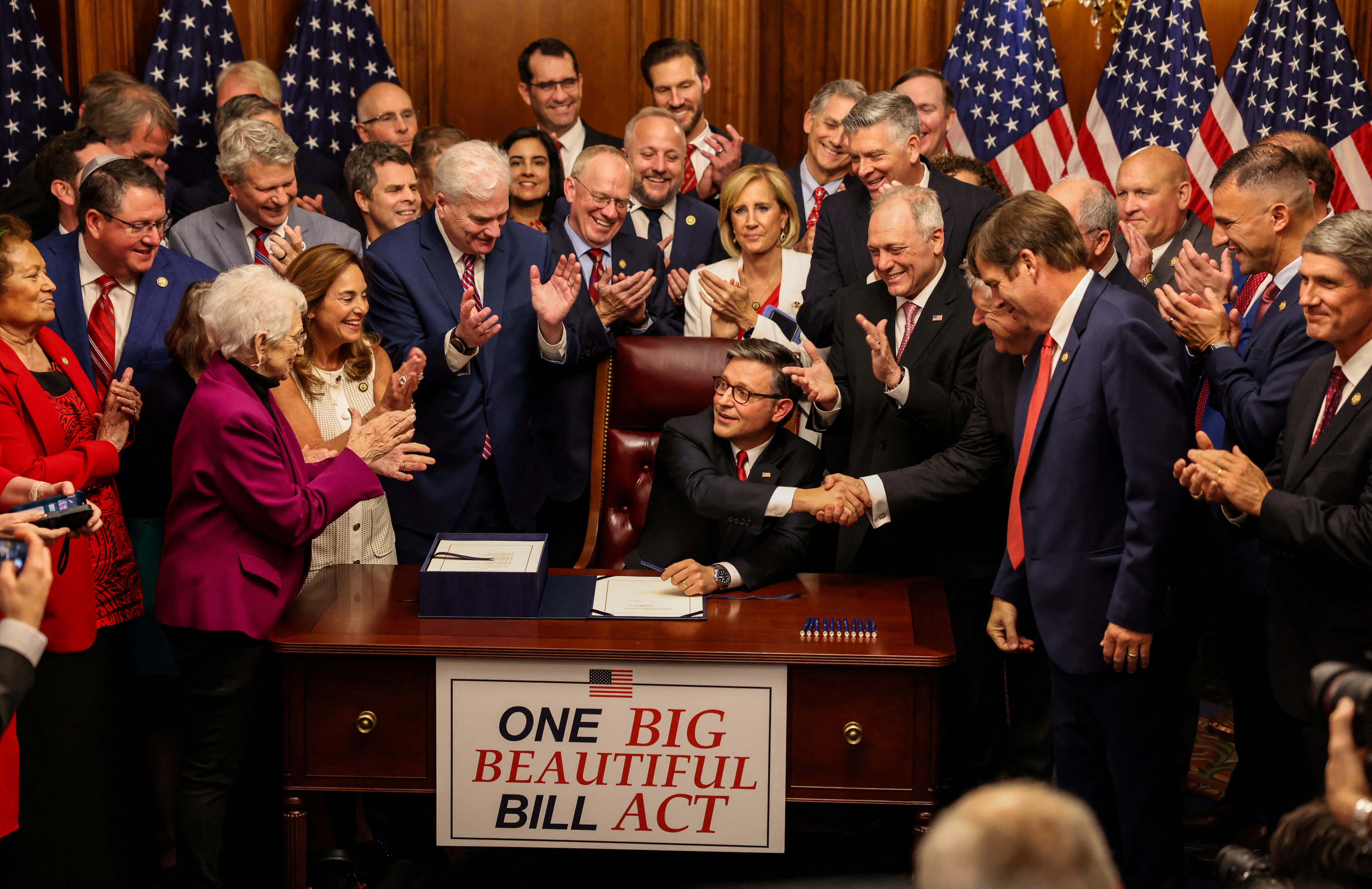 cover Congress passes Trump tax bill that slashes Medicaid, deepens US debt