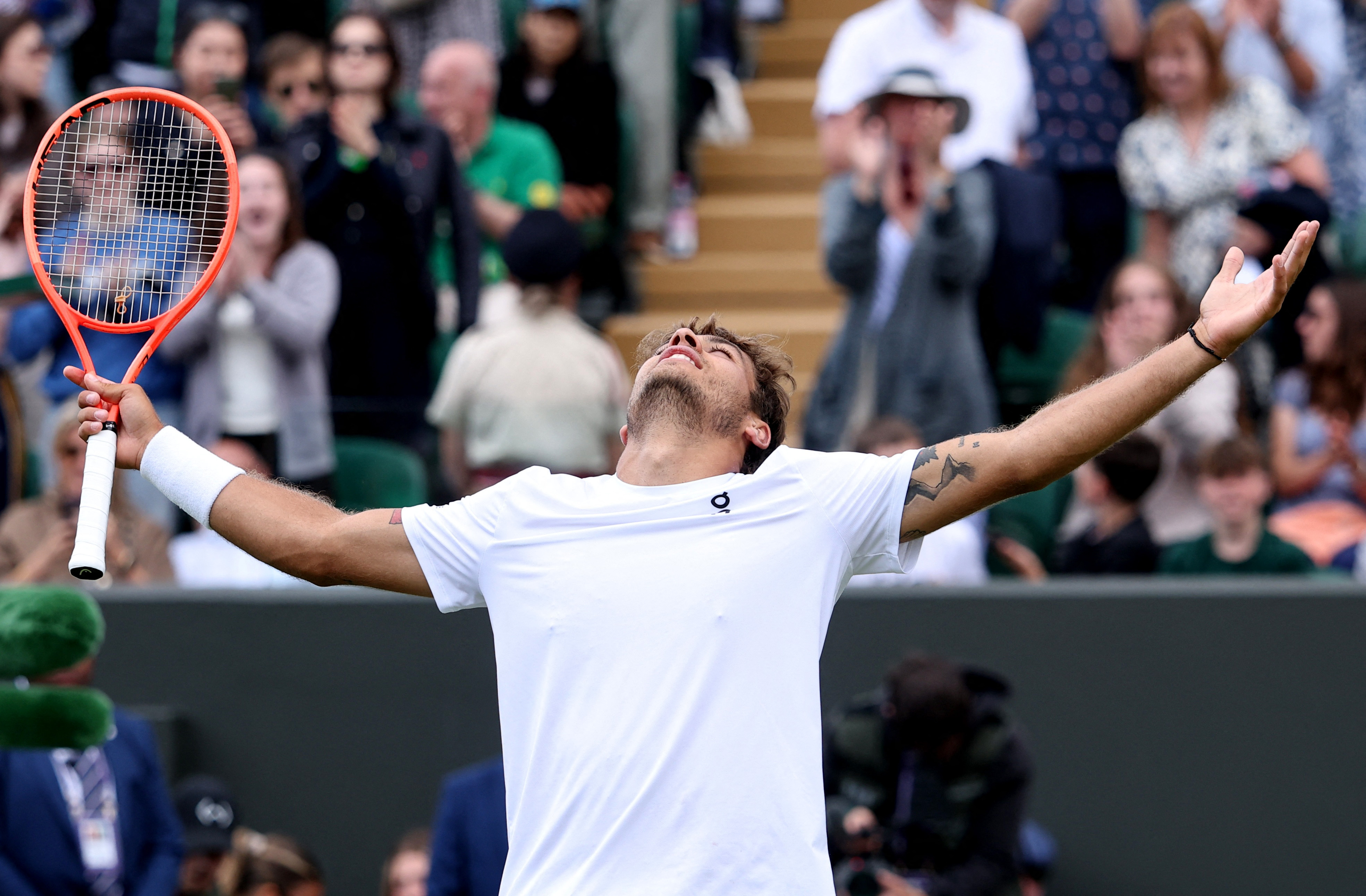 cover Cobolli brings flair to Wimbledon as Italian surge gathers steam
