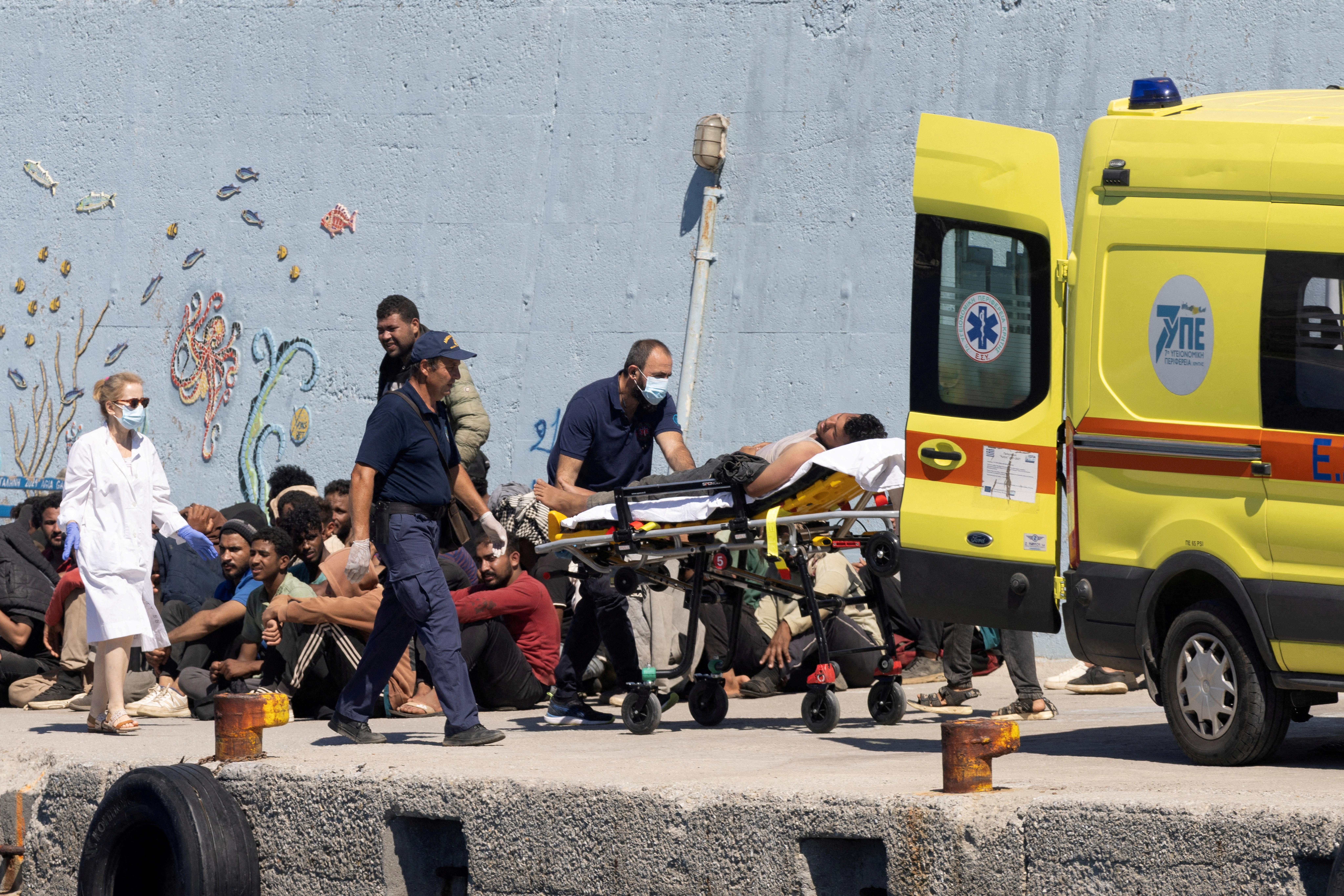 cover Greece suspends asylum applications for migrants from North Africa