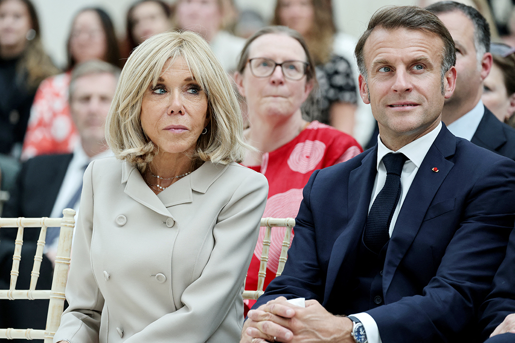 cover Macron sues influencer over claim France&#8217;s first lady was born male