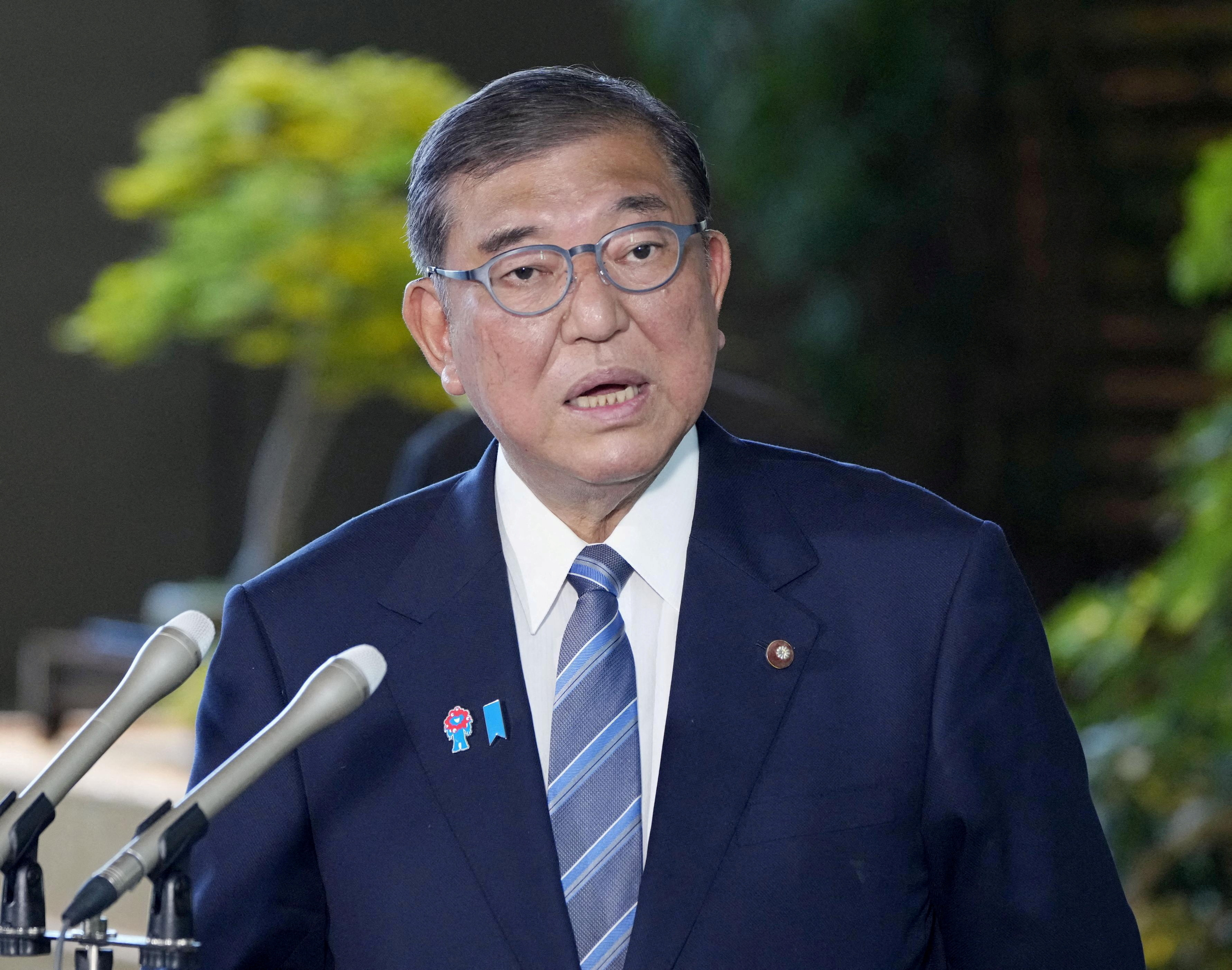 cover Japan&#8217;s PM Ishiba denies talk he will quit following election drubbing