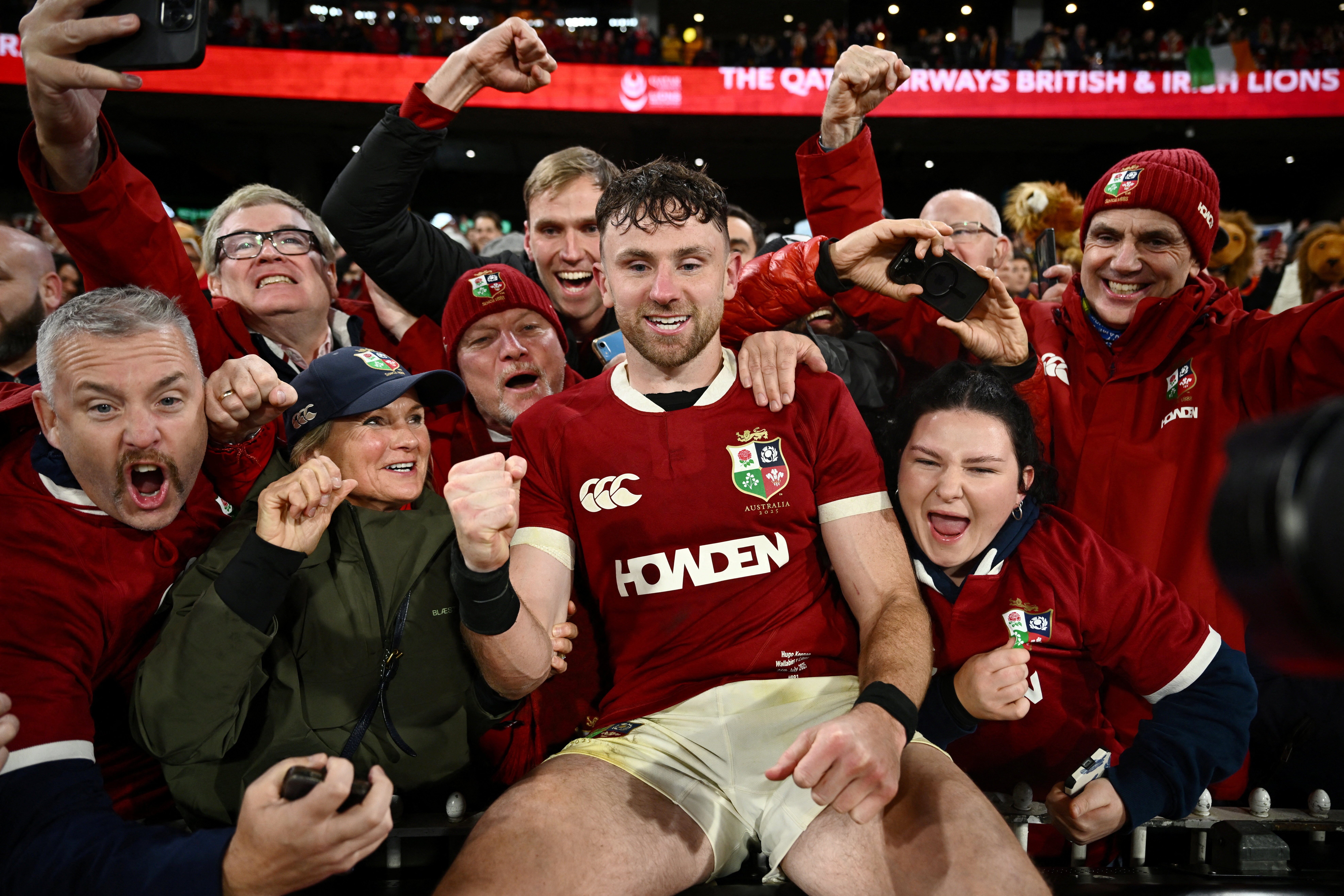 cover Late Keenan try gives British &amp; Irish Lions series-sealing win over Australia