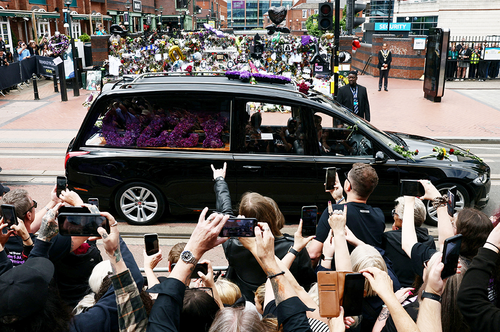 cover Ozzy Osbourne fans line Birmingham streets to honour Black Sabbath star