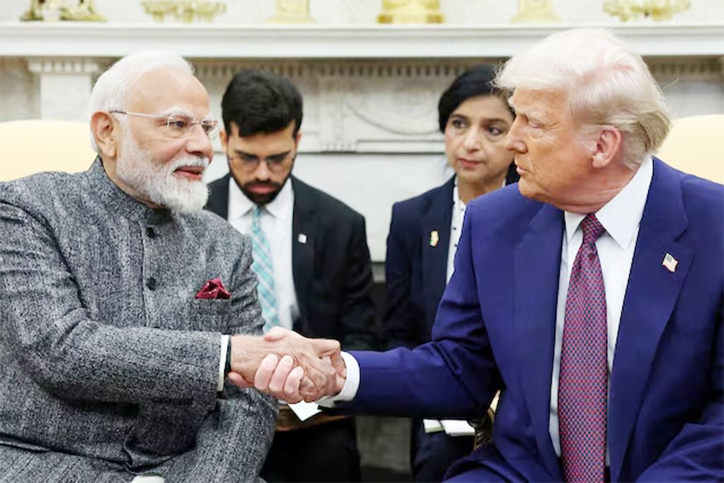 cover Trump says US to hit India with 25% tariff starting August 1