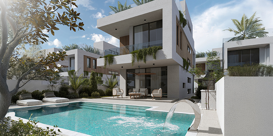 cover Top holiday villas for sale in Protaras, next to new Paralimni Marina