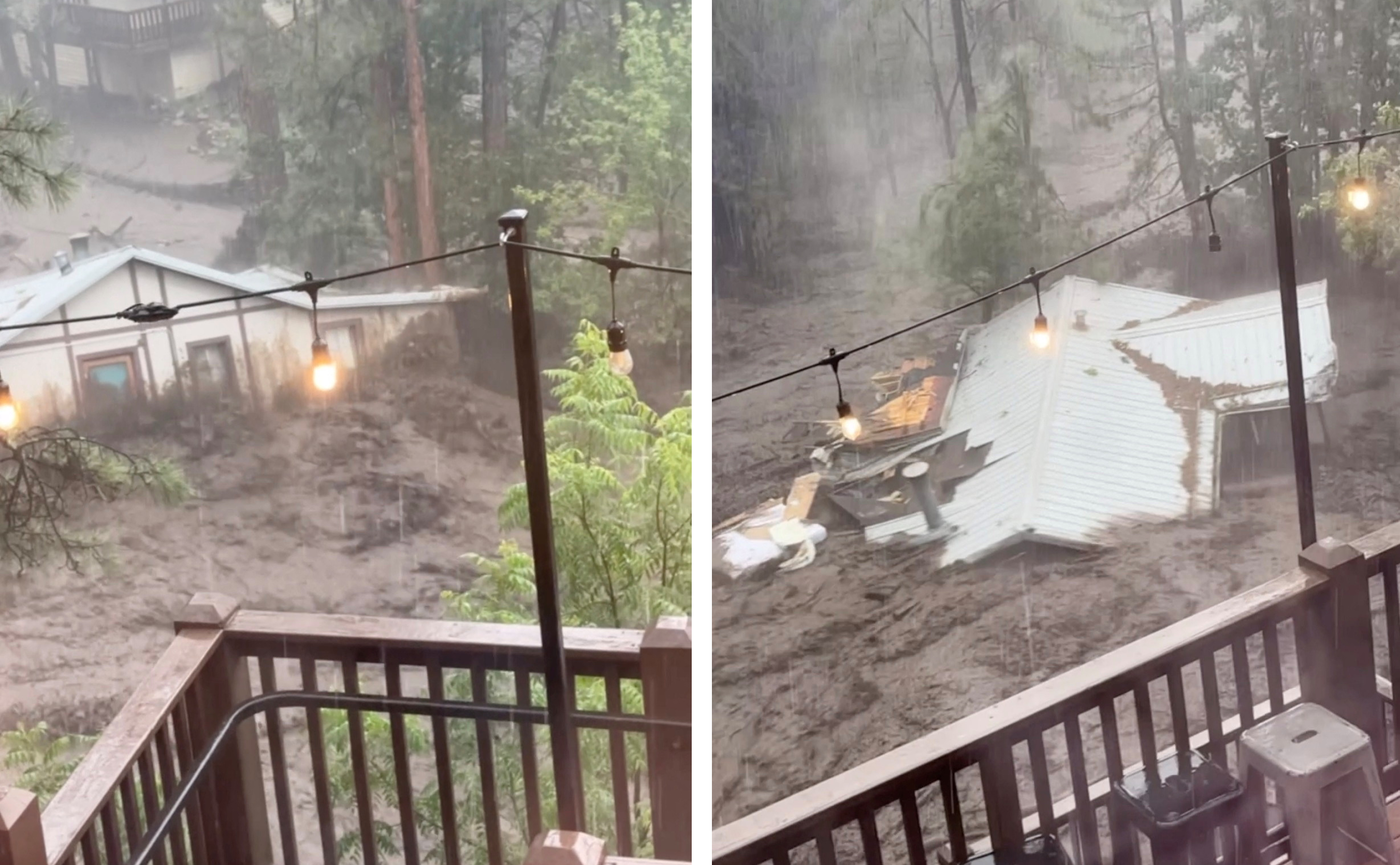 image Flash flooding in New Mexico resort town traps dozens in homes and vehicles