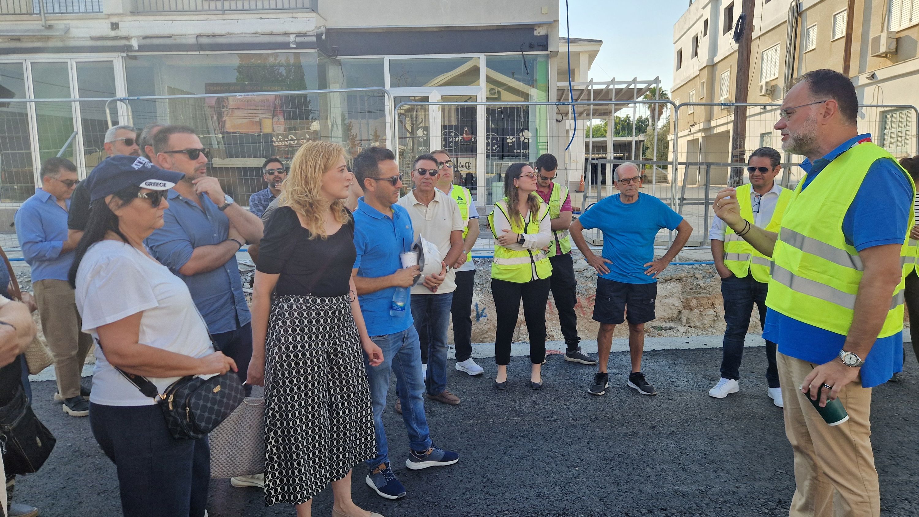 cover Tseriou roadworks progressing, mayor says disruption will be minimal