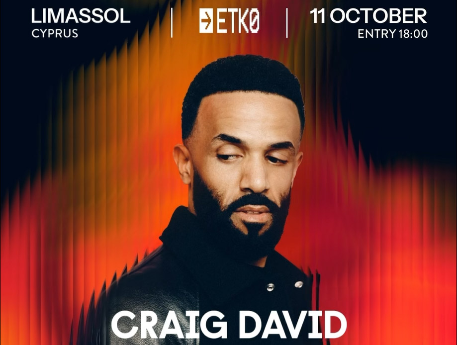 cover Craig David and Loreen to perform in Cyprus