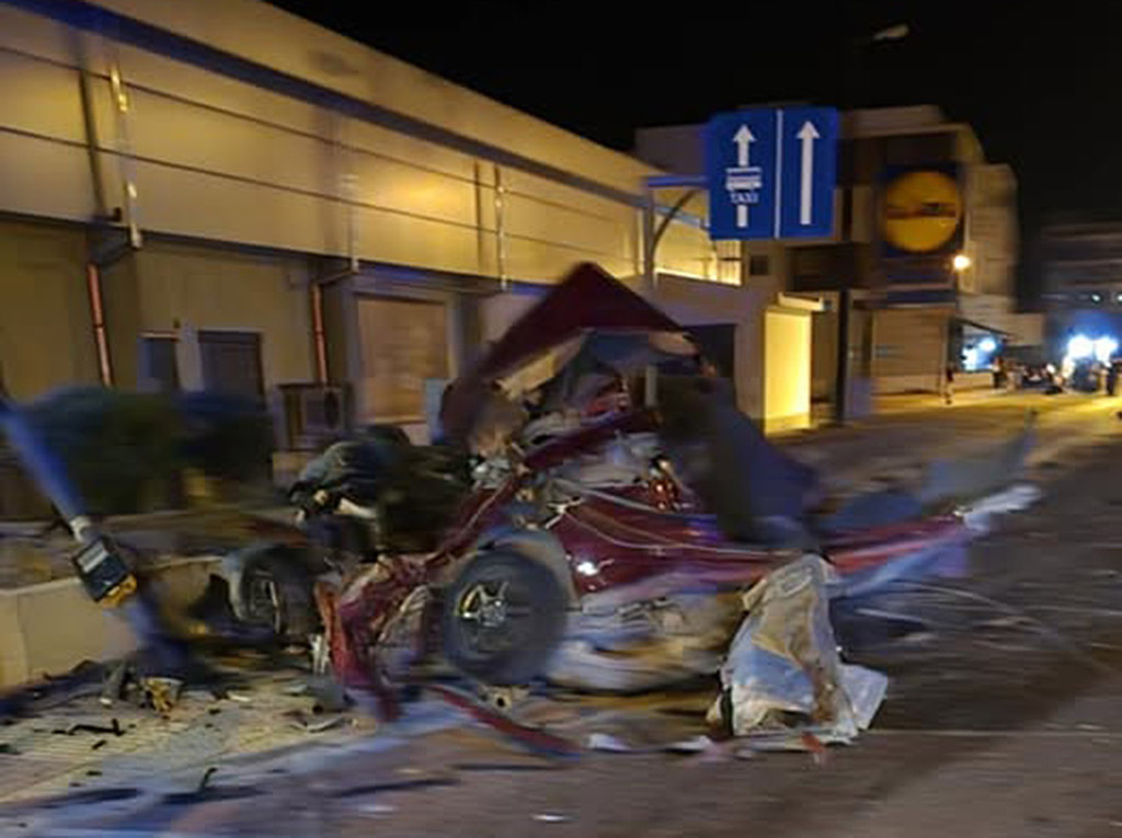 cover Man dead after Aglandjia car crash