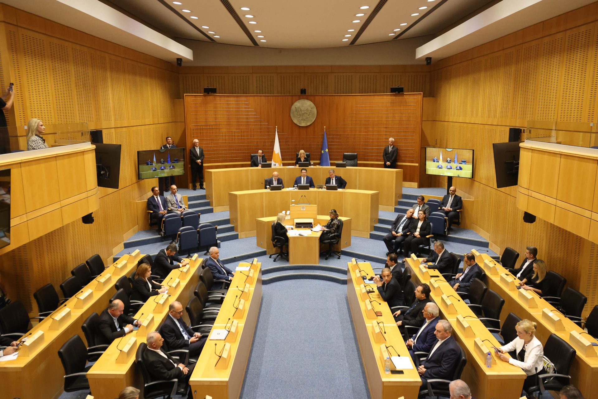 Plenum, parliament, Christodoulides, president, plenum, plenary