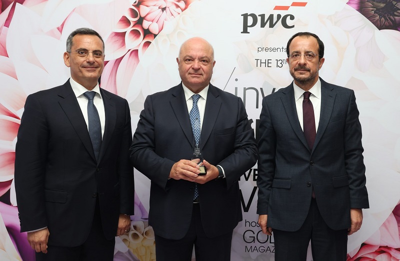cover Eurobank S.A. honoured at 13th Invest Cyprus International Investment Awards
