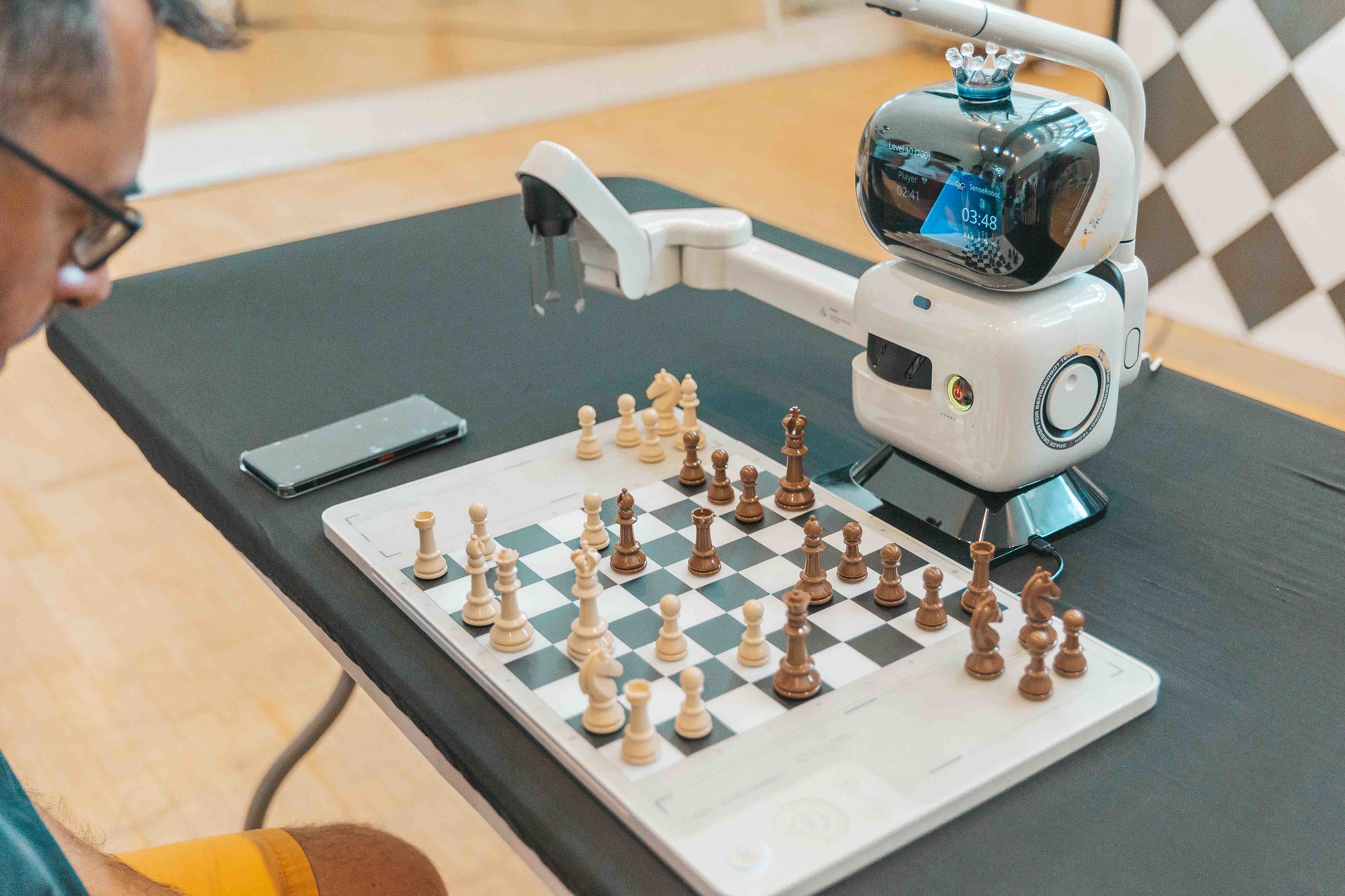 Chess-playing robots and drones wow crowds in Nicosia
