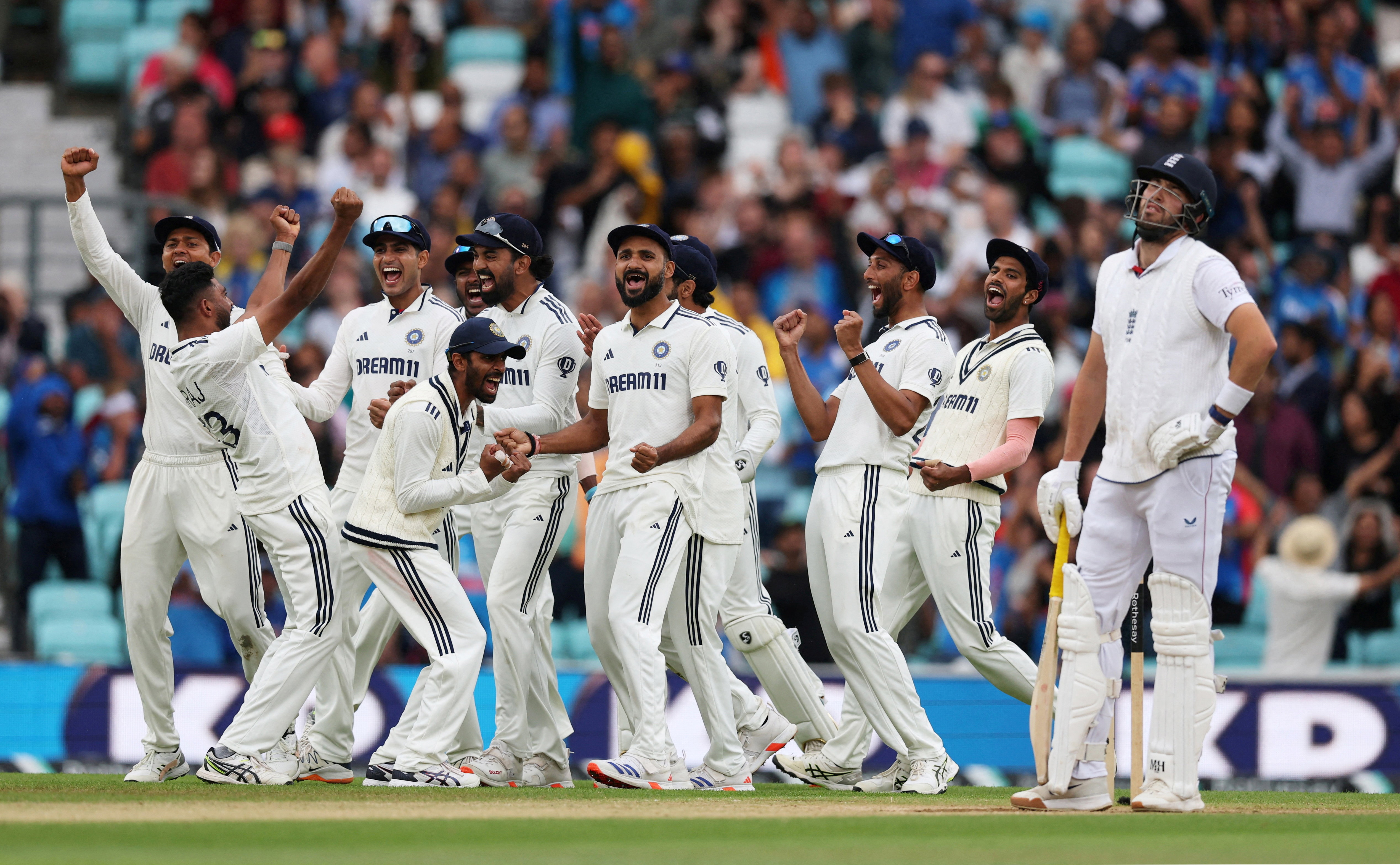 cover Siraj leads India to stunning win over England