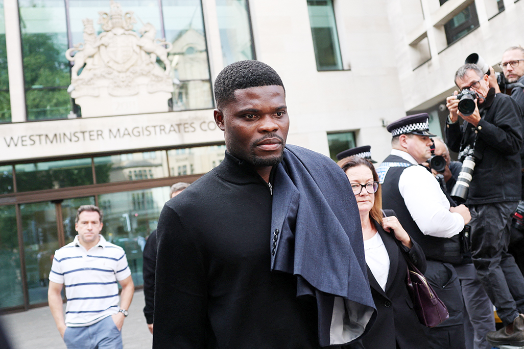 Ex-Arsenal player Partey in UK court charged with rape, sexual assault