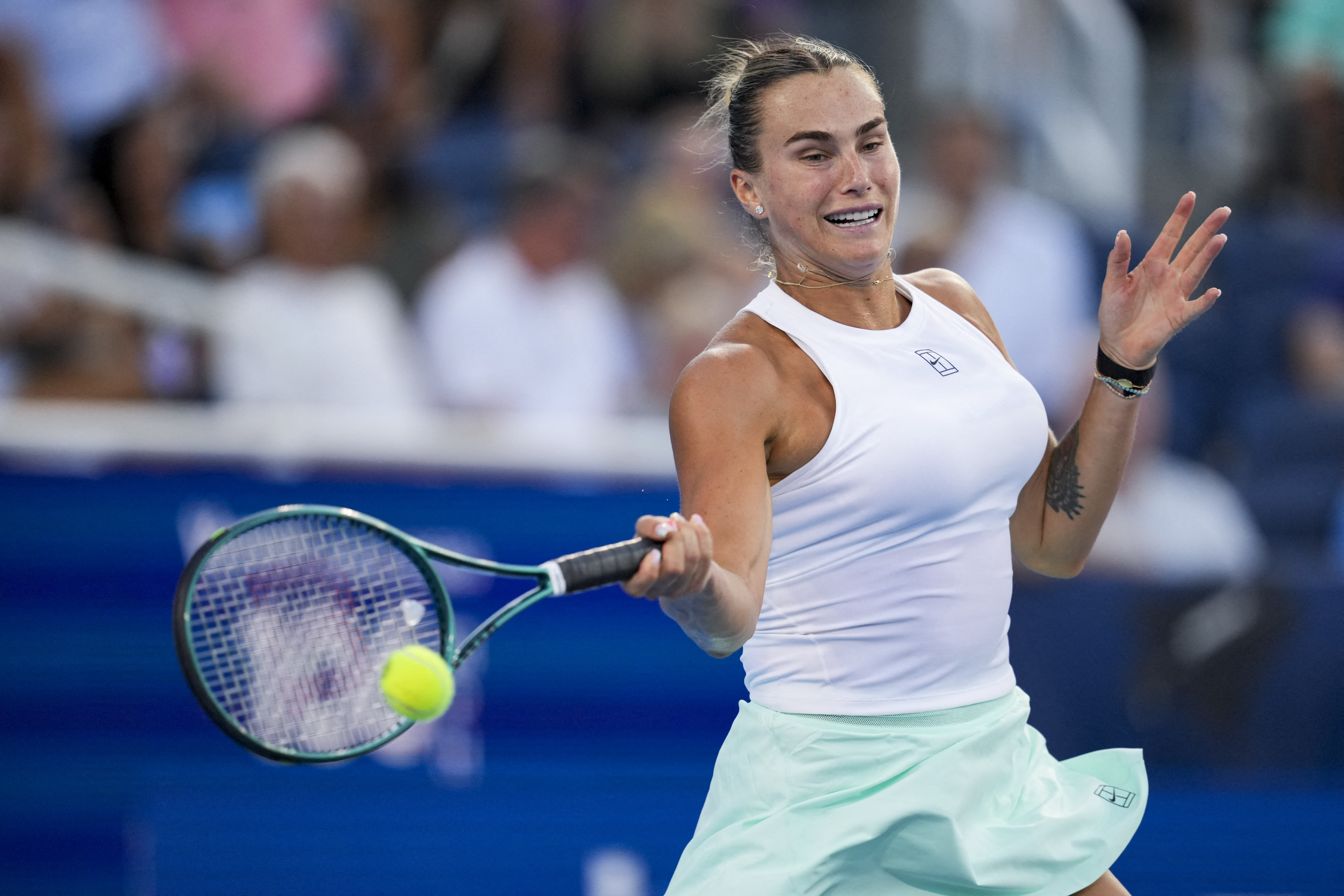 cover Sabalenka edges Raducanu at Cincinnati Open, Sinner passes Diallo test